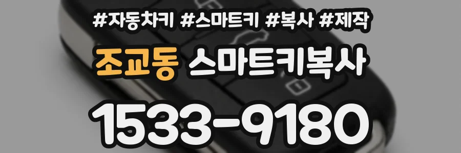 조교동 스마트키복사
