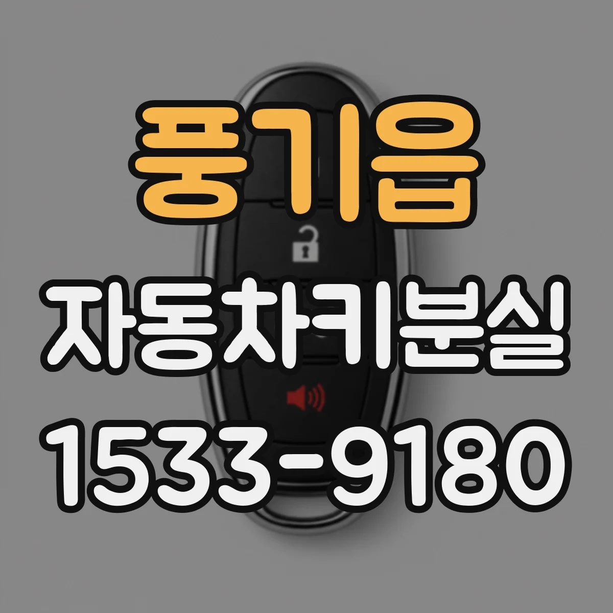 풍기읍 자동차키분실