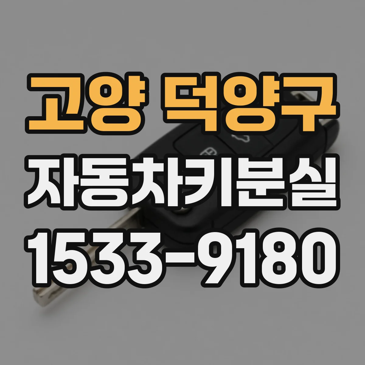 고양 덕양구 자동차키분실
