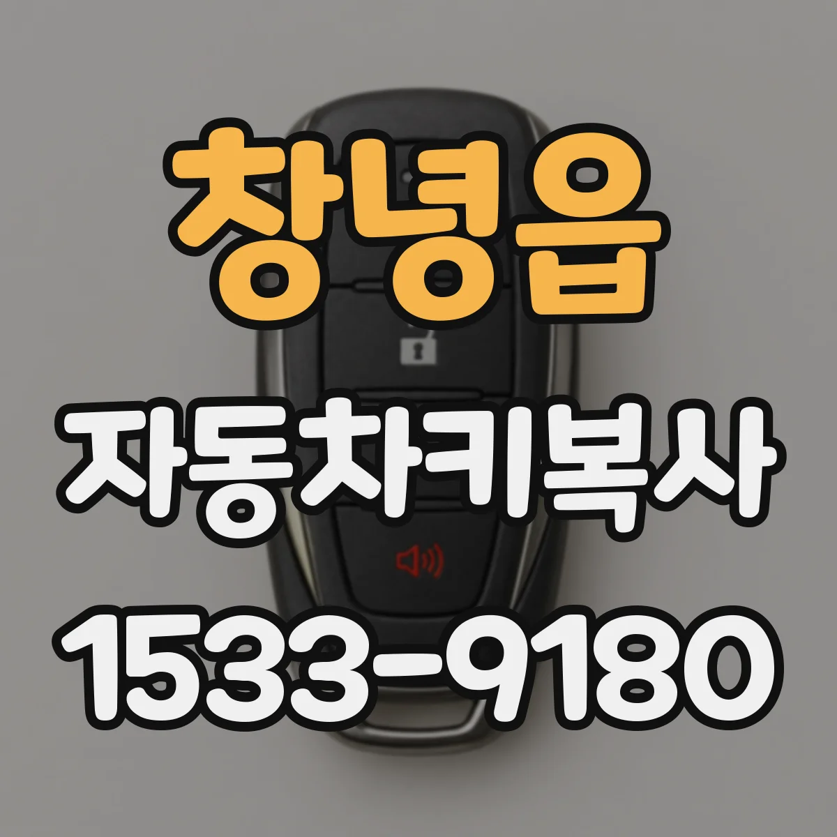 창녕읍 자동차키복사