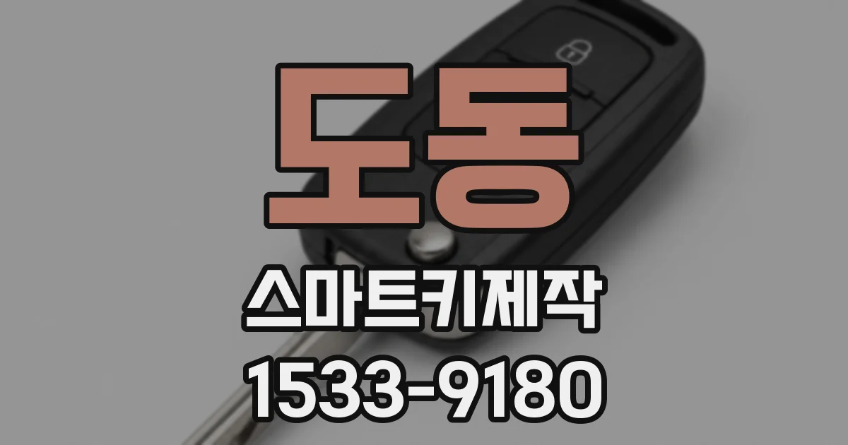 도동 스마트키제작