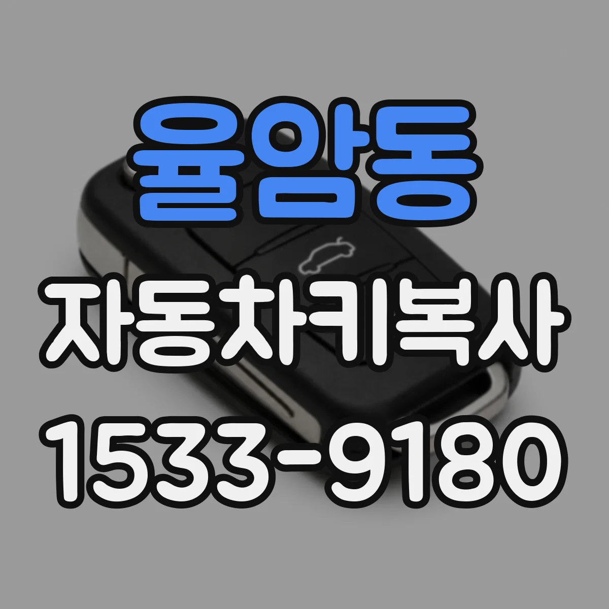율암동 자동차키복사