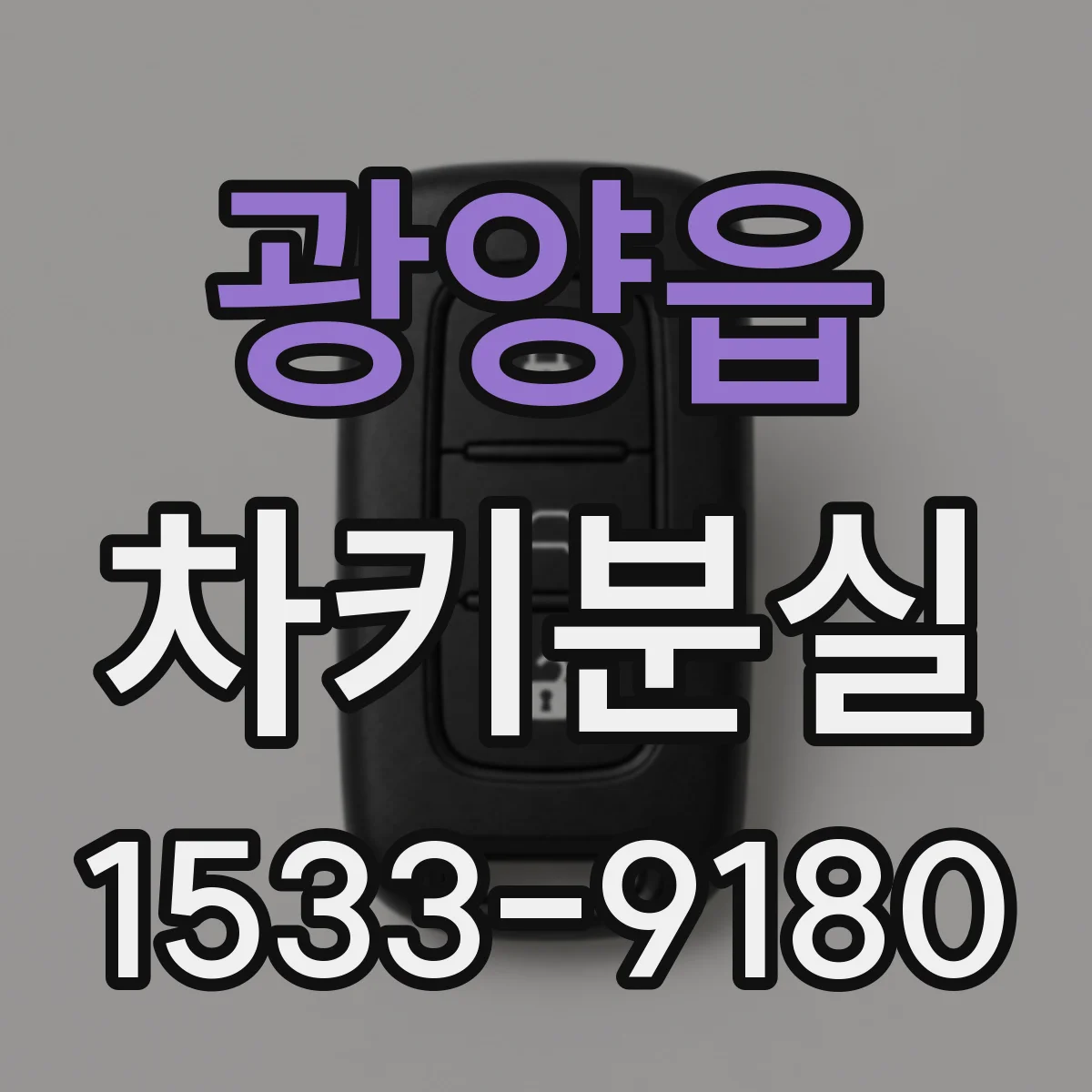 광양읍 차키분실