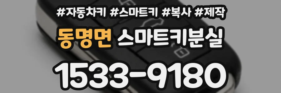동명면 스마트키분실