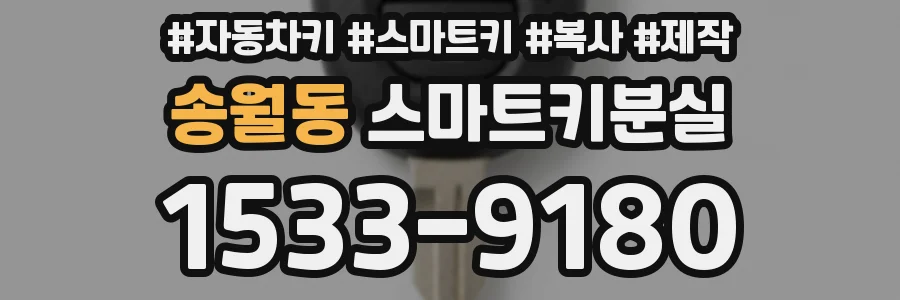 송월동 스마트키분실