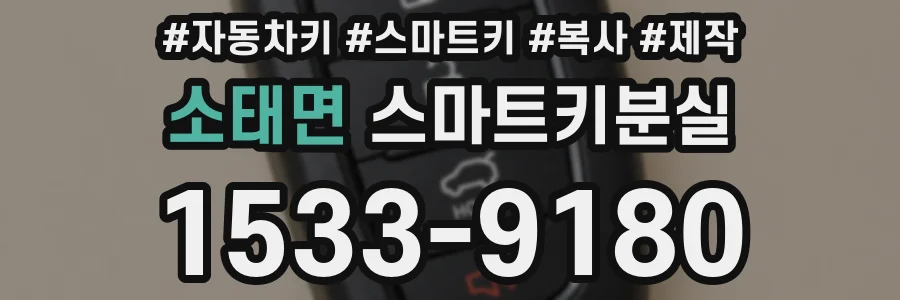 소태면 스마트키분실
