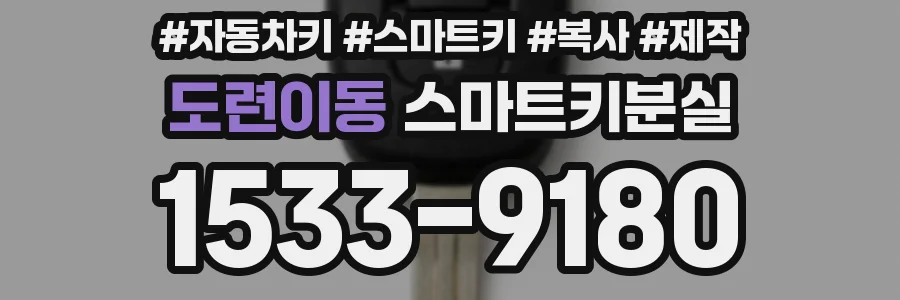 도련이동 스마트키분실