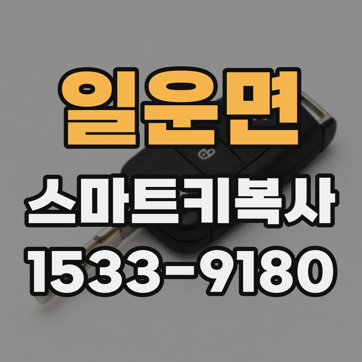 일운면 스마트키복사