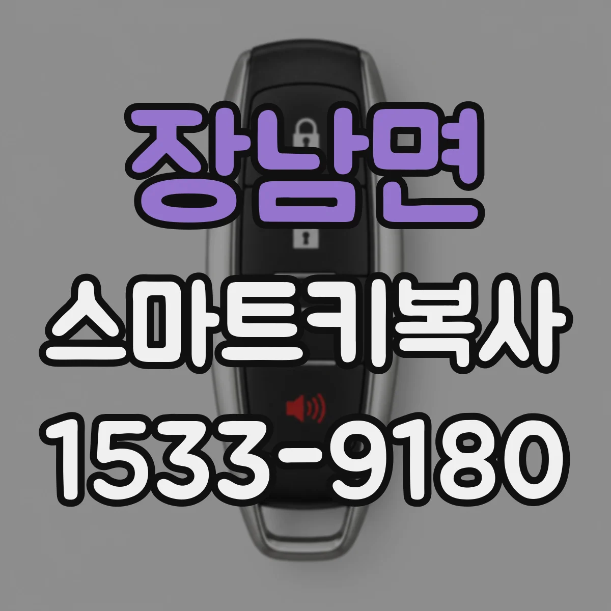 장남면 스마트키복사