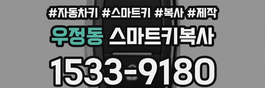 우정동 스마트키복사