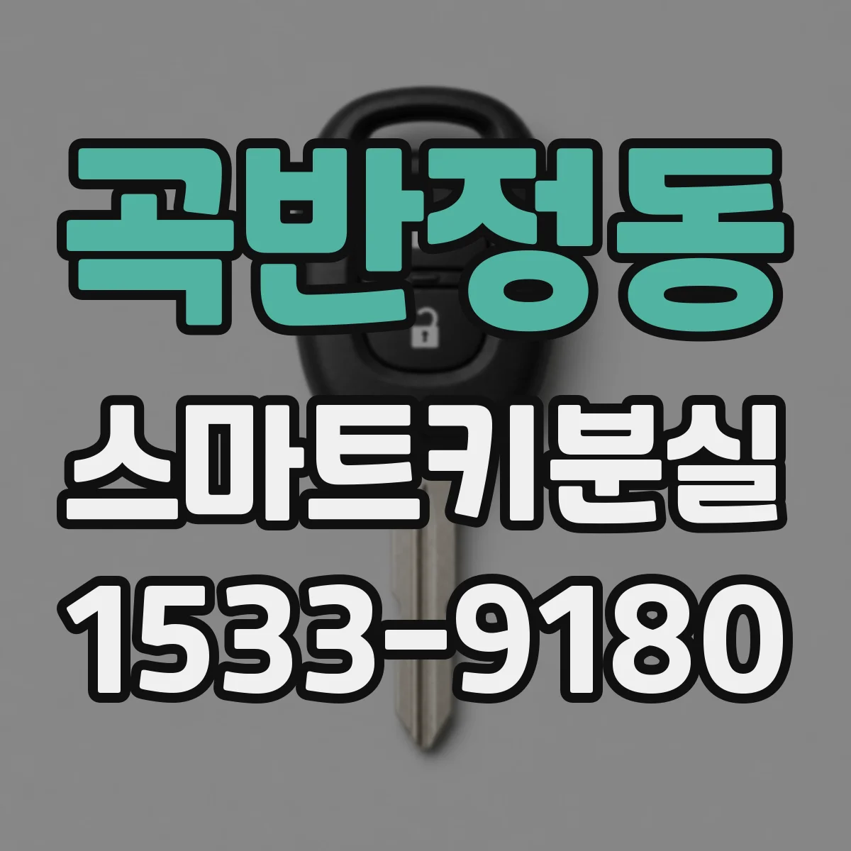 곡반정동 스마트키분실