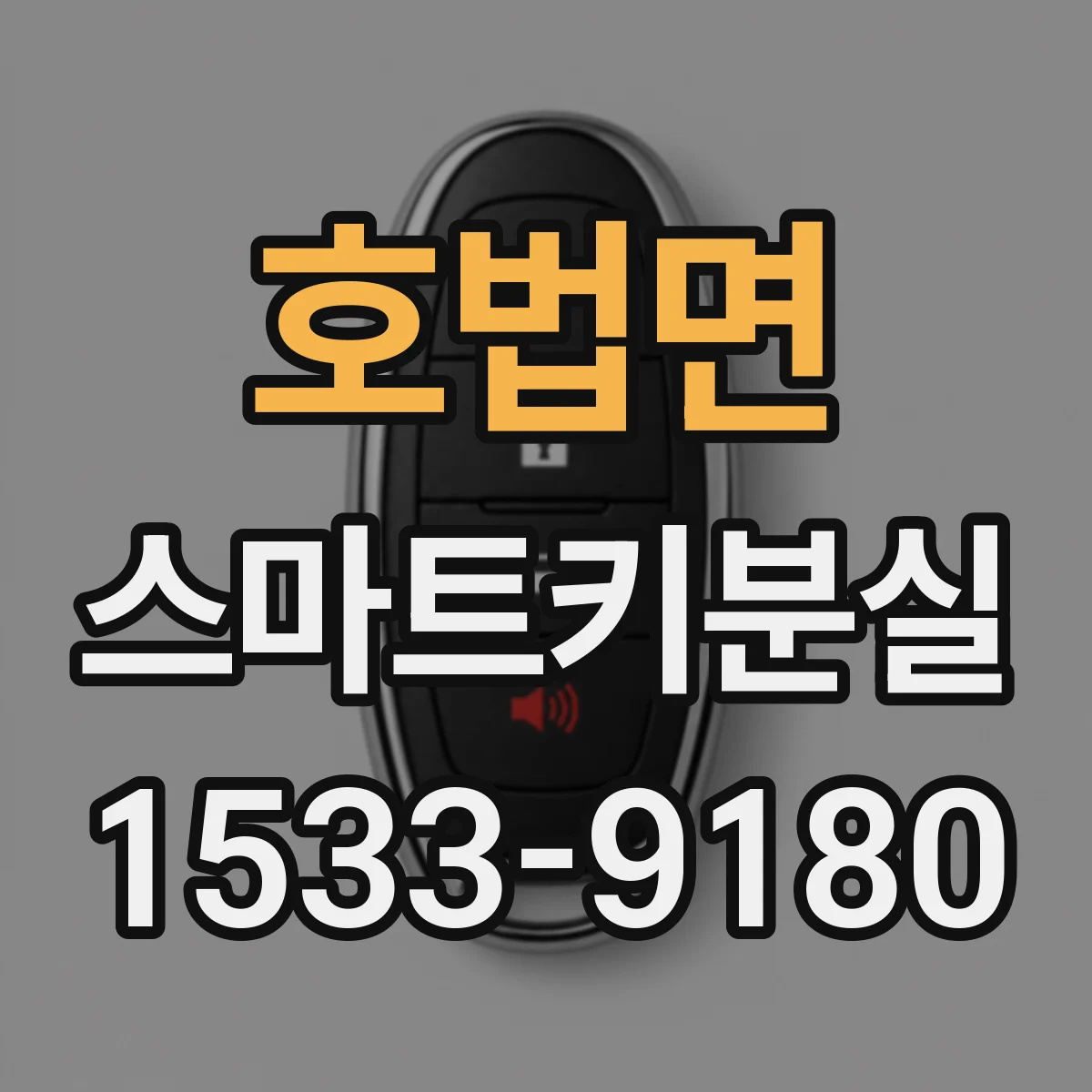 호법면 스마트키분실