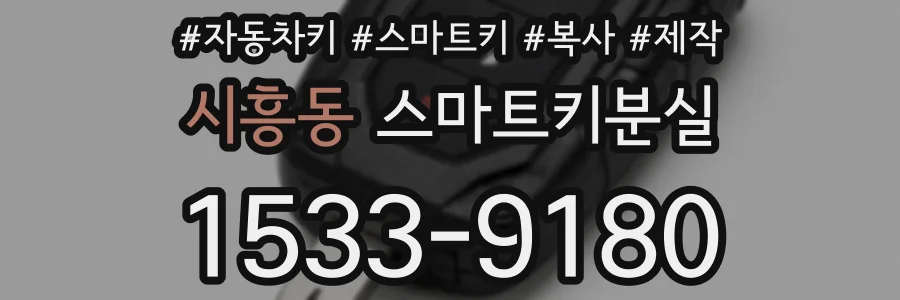 시흥동 스마트키분실