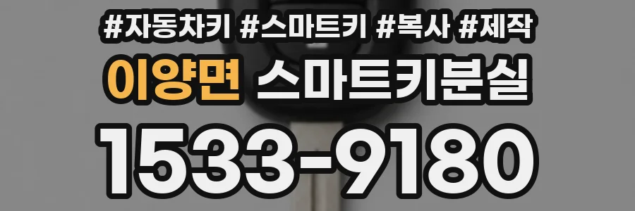 이양면 스마트키분실