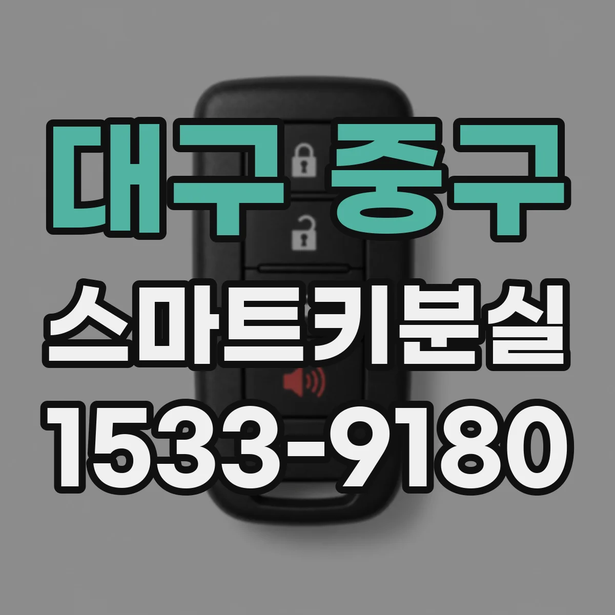 대구 중구 스마트키분실