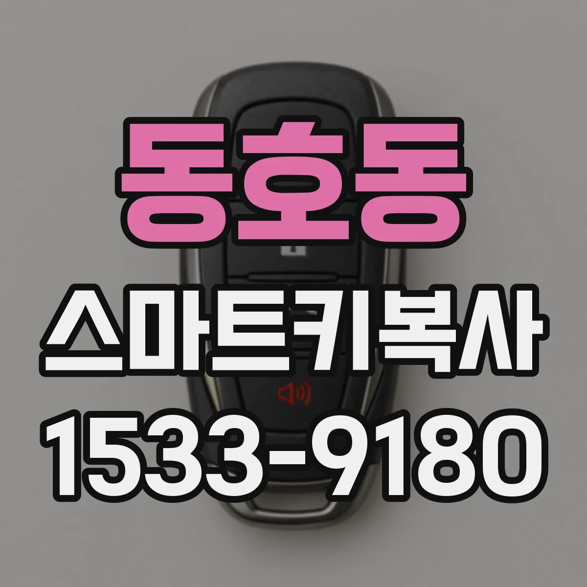 동호동 스마트키복사