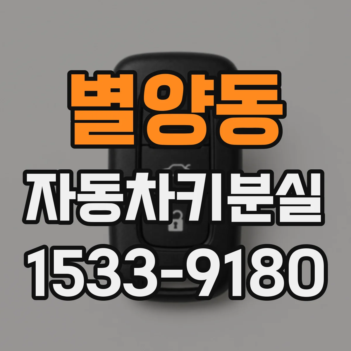 별양동 자동차키분실