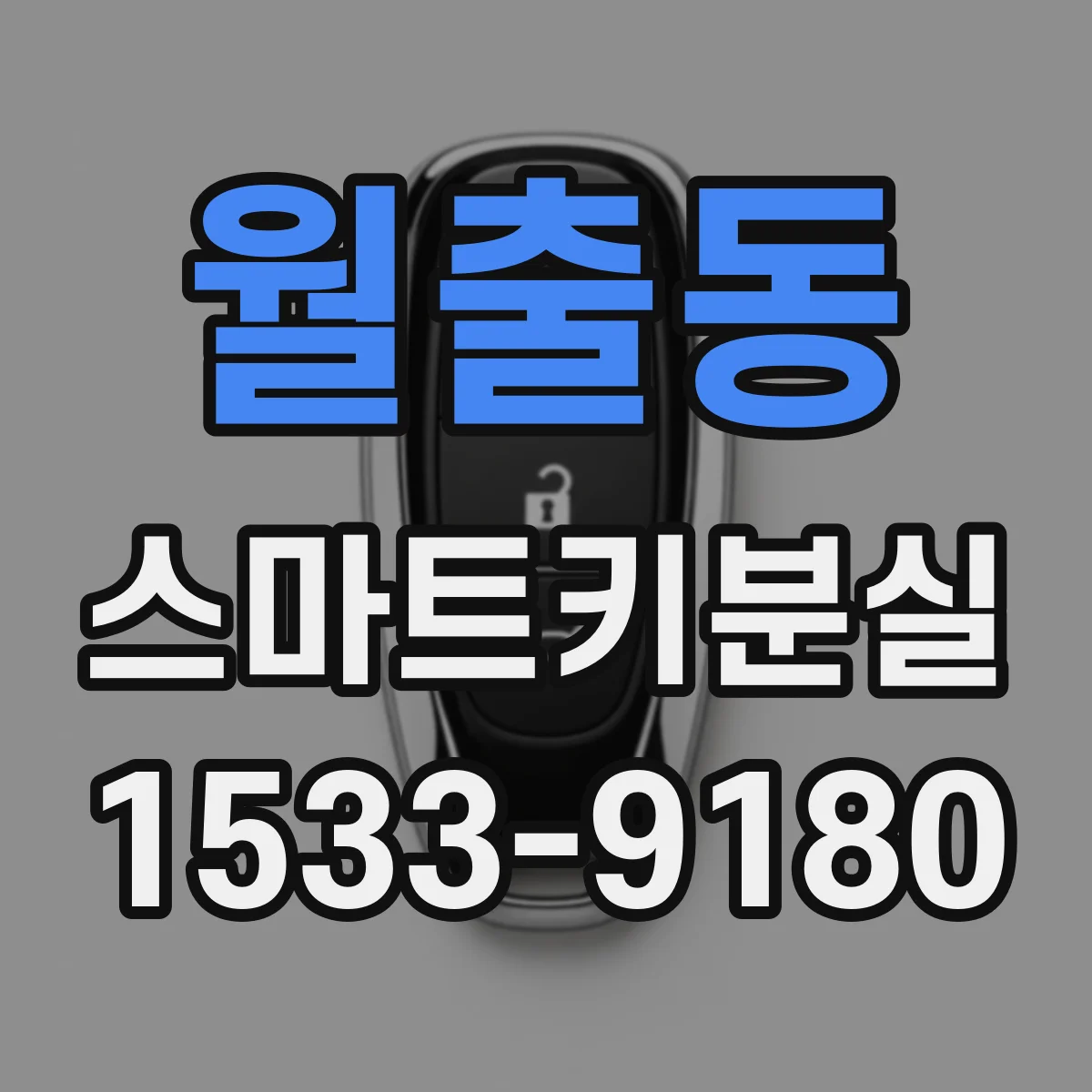 월출동 스마트키분실