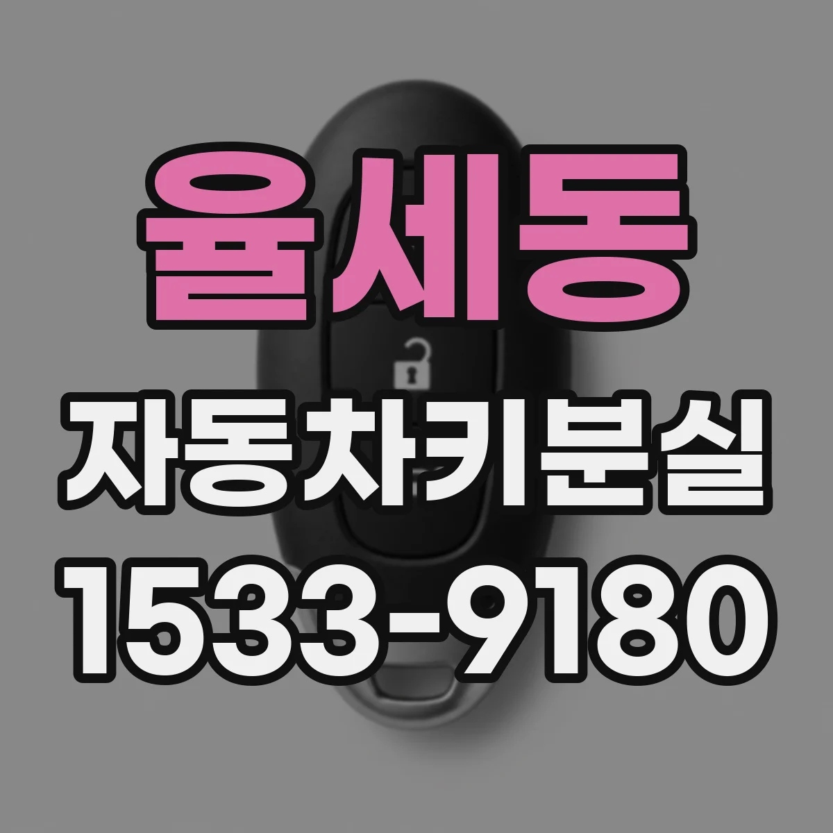 율세동 자동차키분실