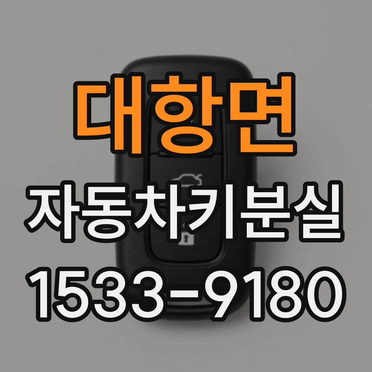 대항면 자동차키분실