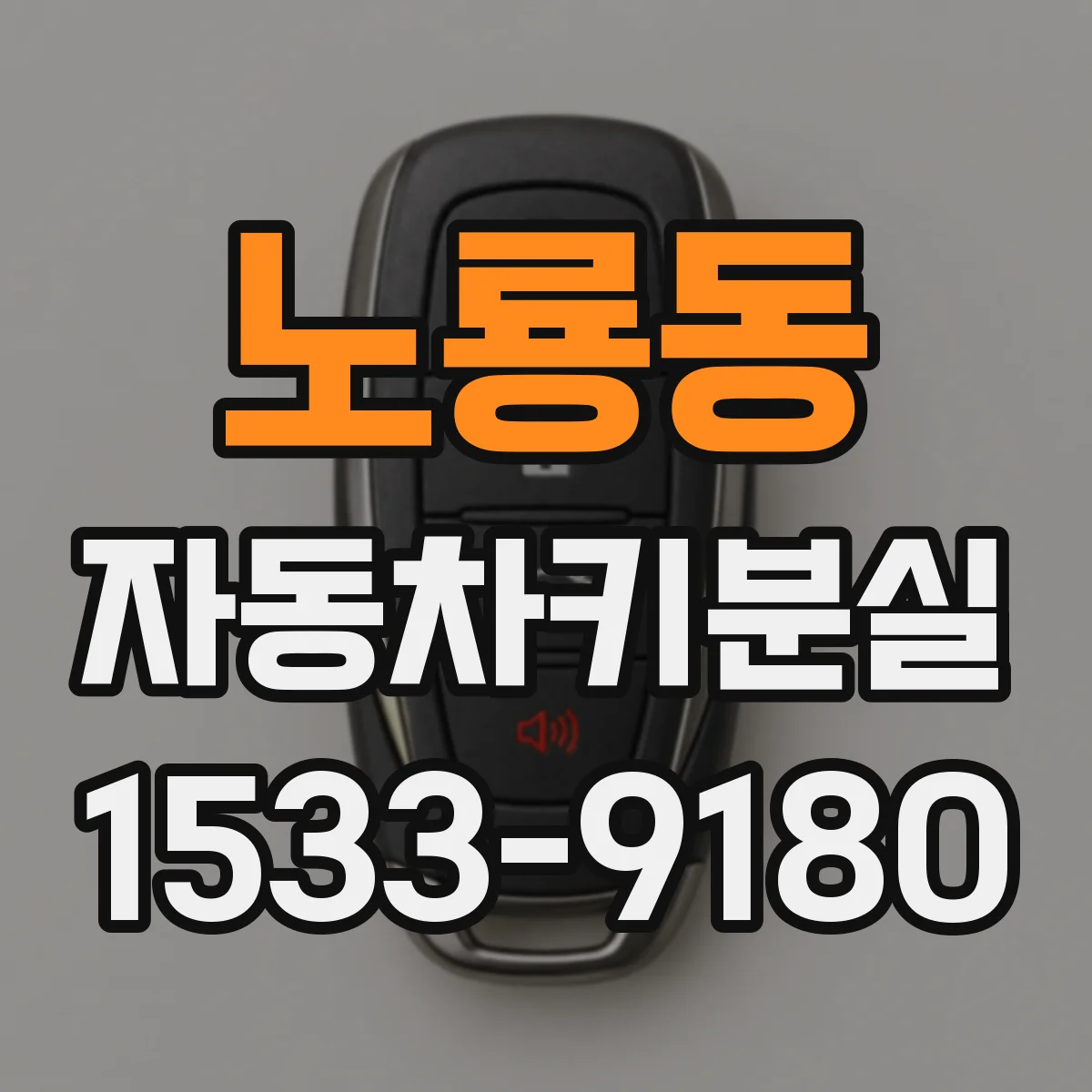 노룡동 자동차키분실