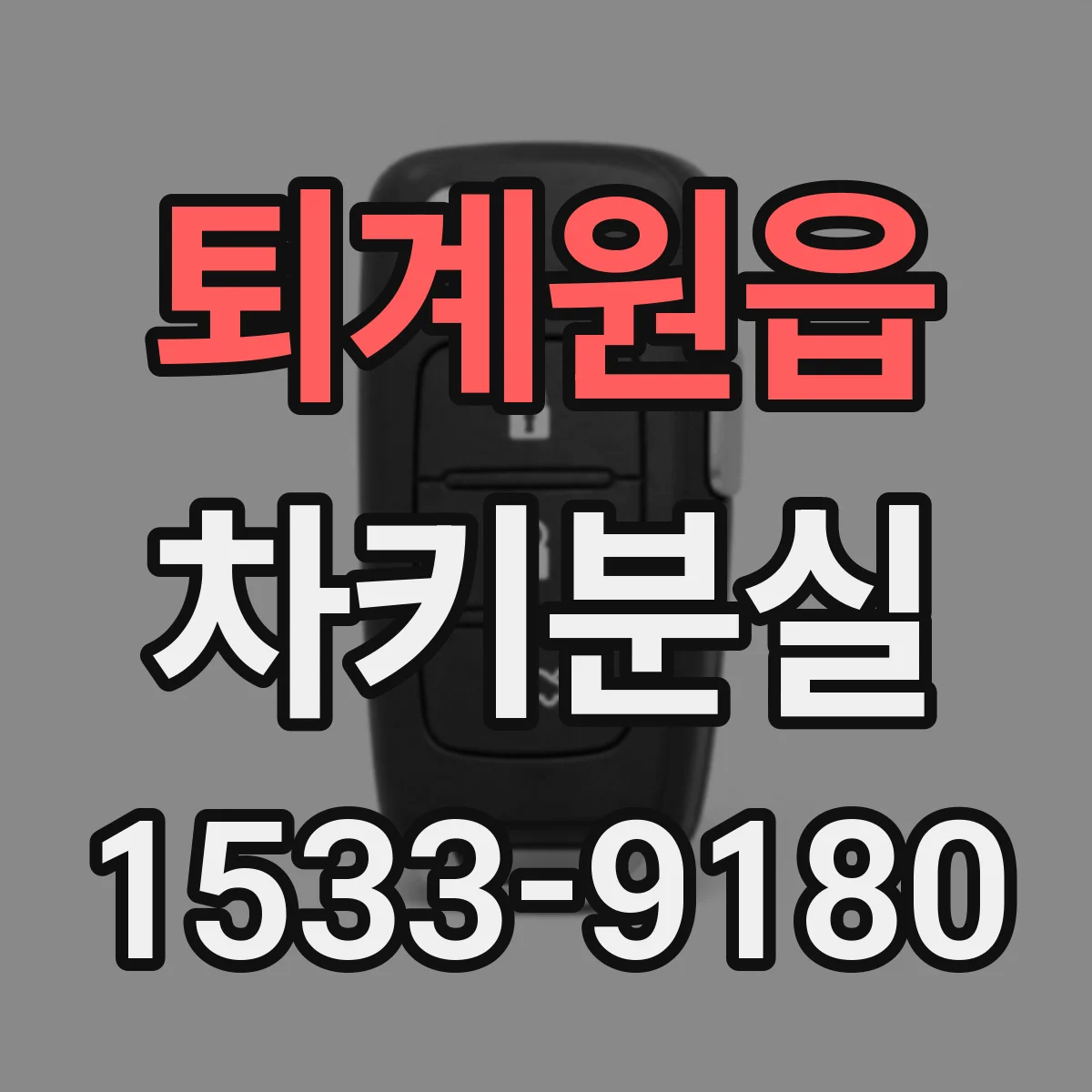 퇴계원읍 차키분실