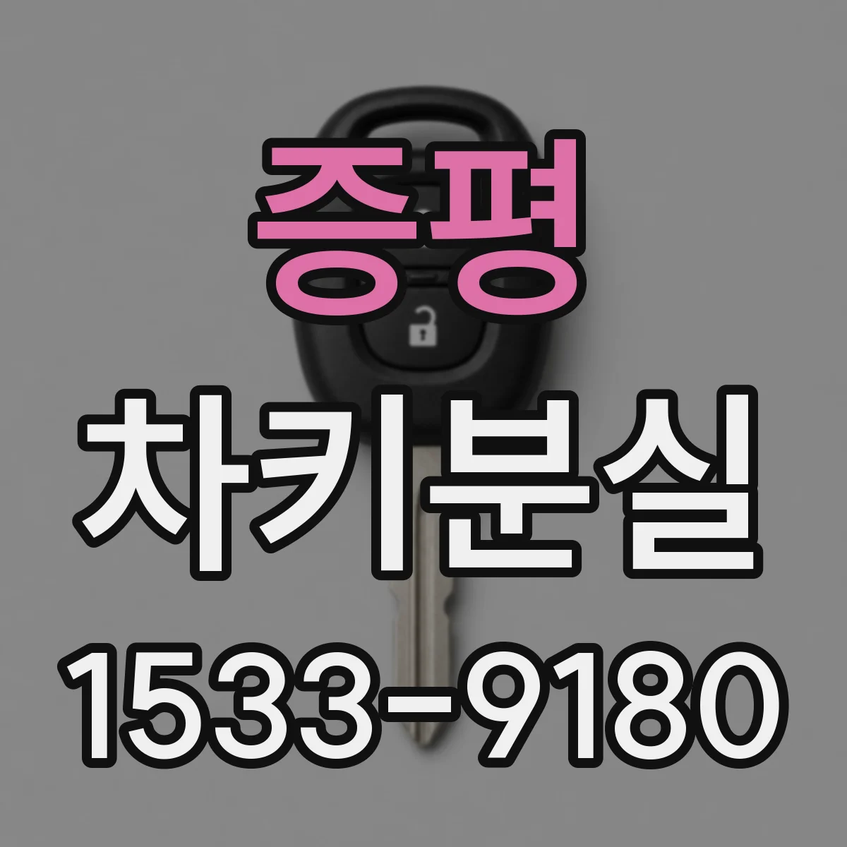 증평 차키분실