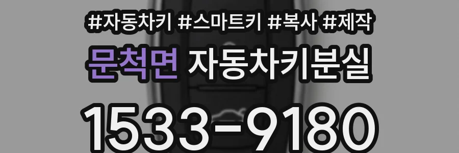 문척면 자동차키분실