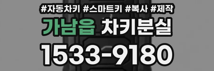 가남읍 차키분실