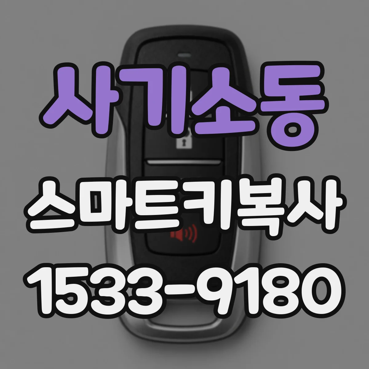 사기소동 스마트키복사