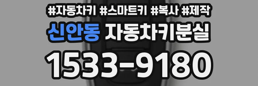 신안동 자동차키분실
