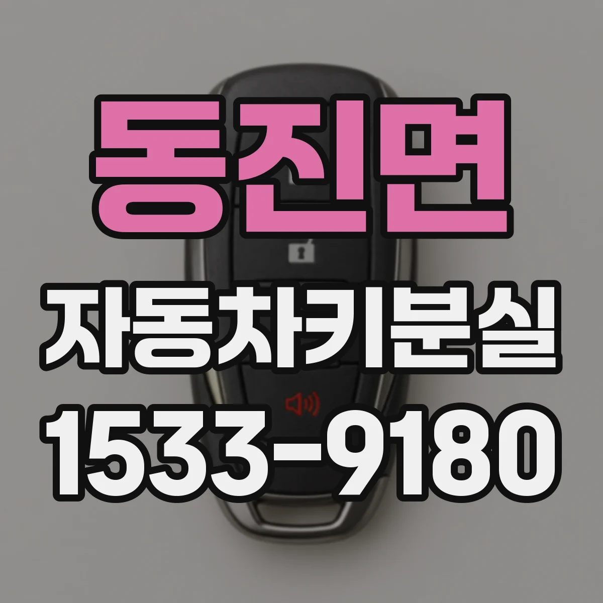 동진면 자동차키분실