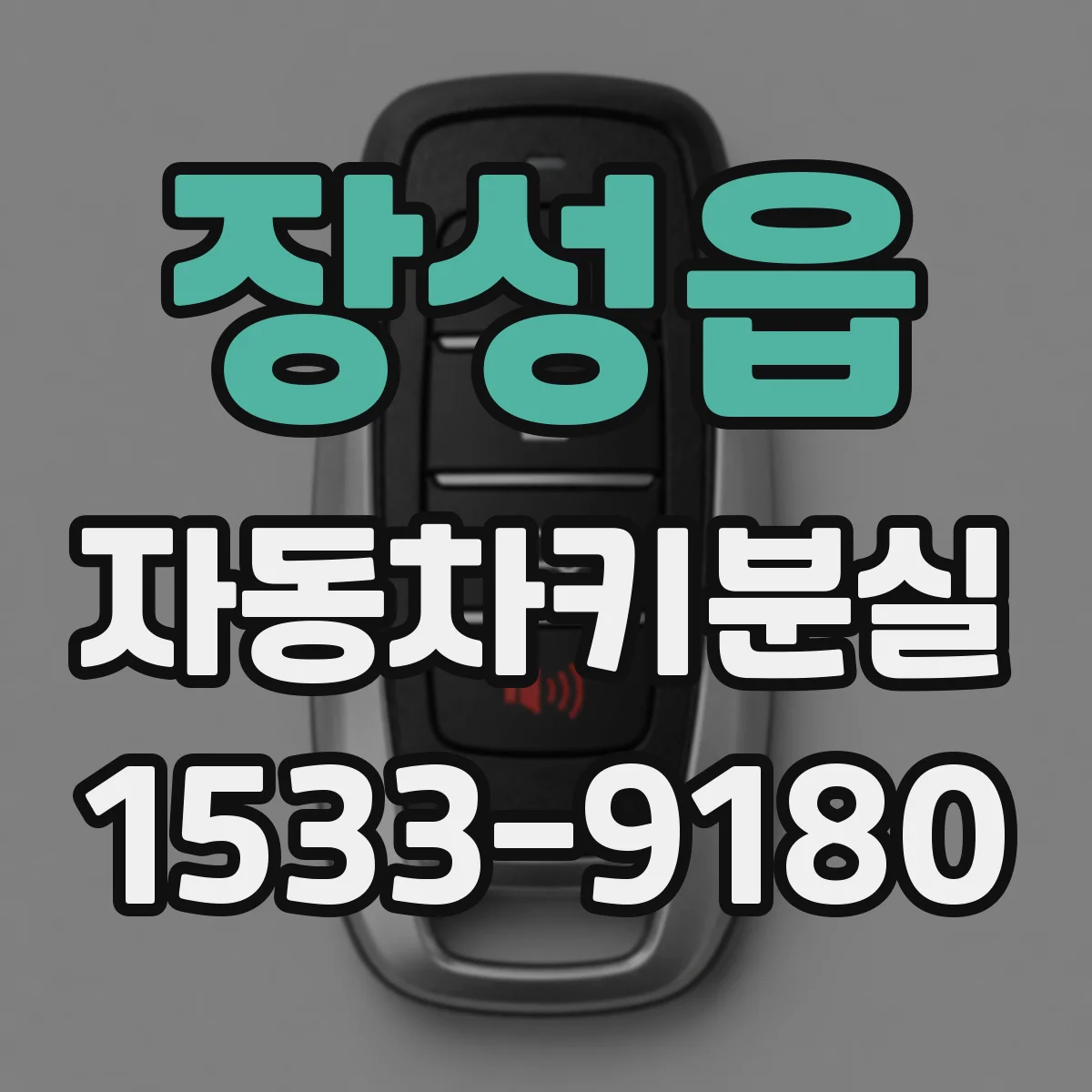 장성읍 자동차키분실