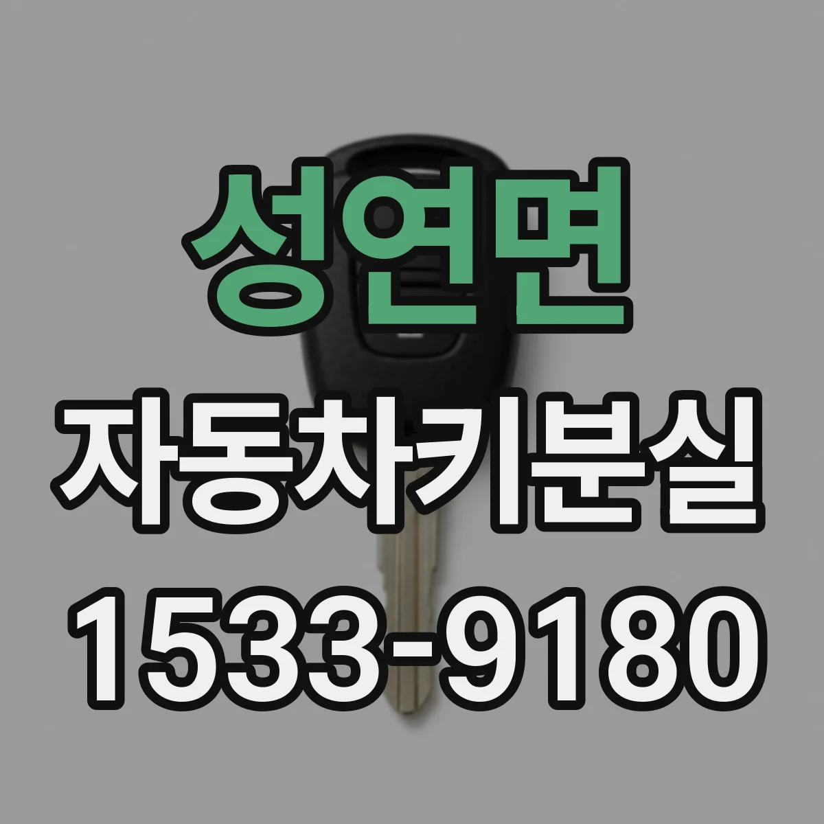 성연면 자동차키분실