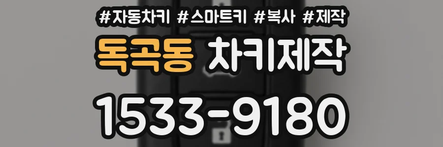 독곡동 차키제작
