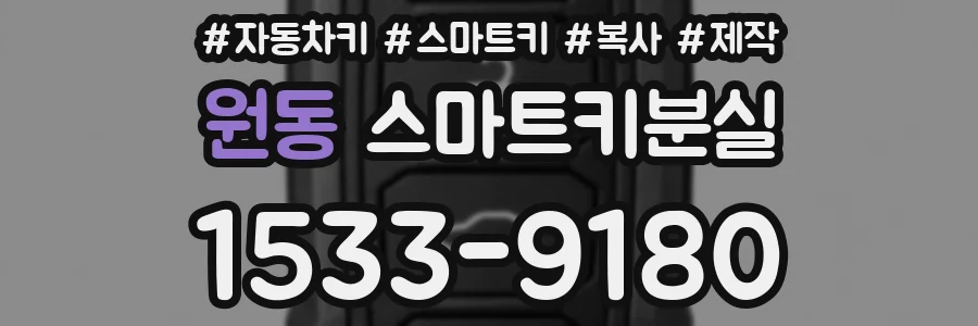 원동 스마트키분실