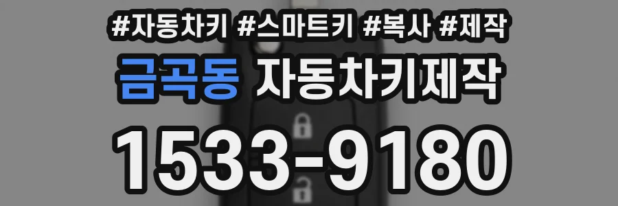 금곡동 자동차키제작