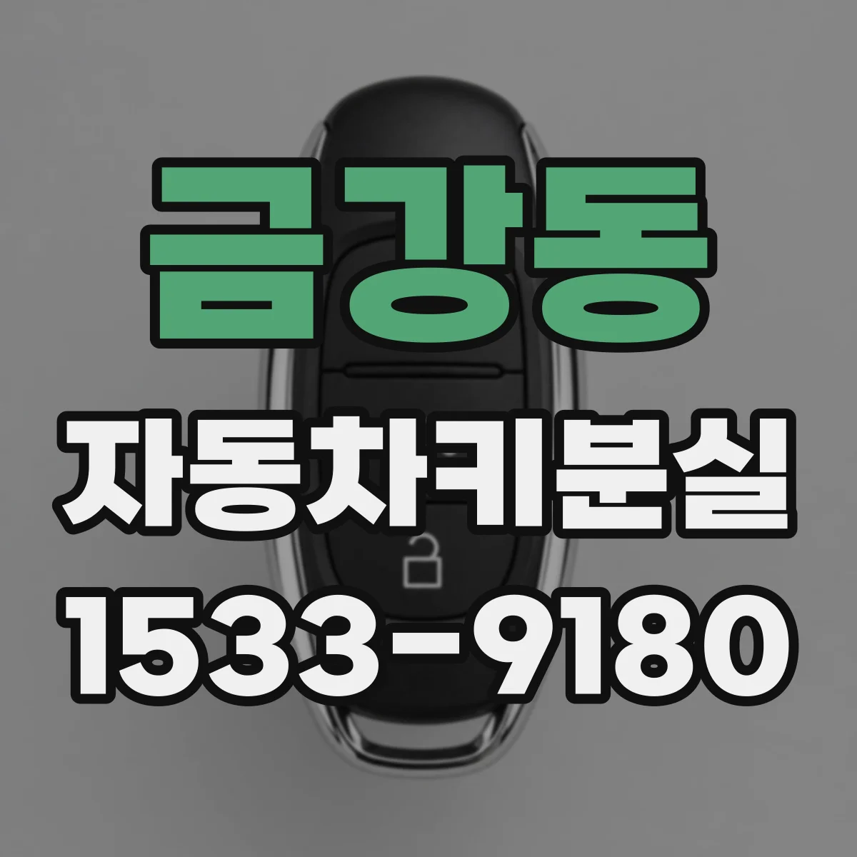 금강동 자동차키분실