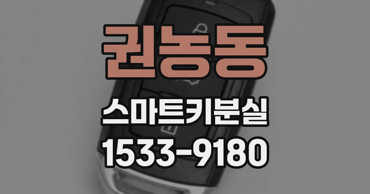 권농동 스마트키분실