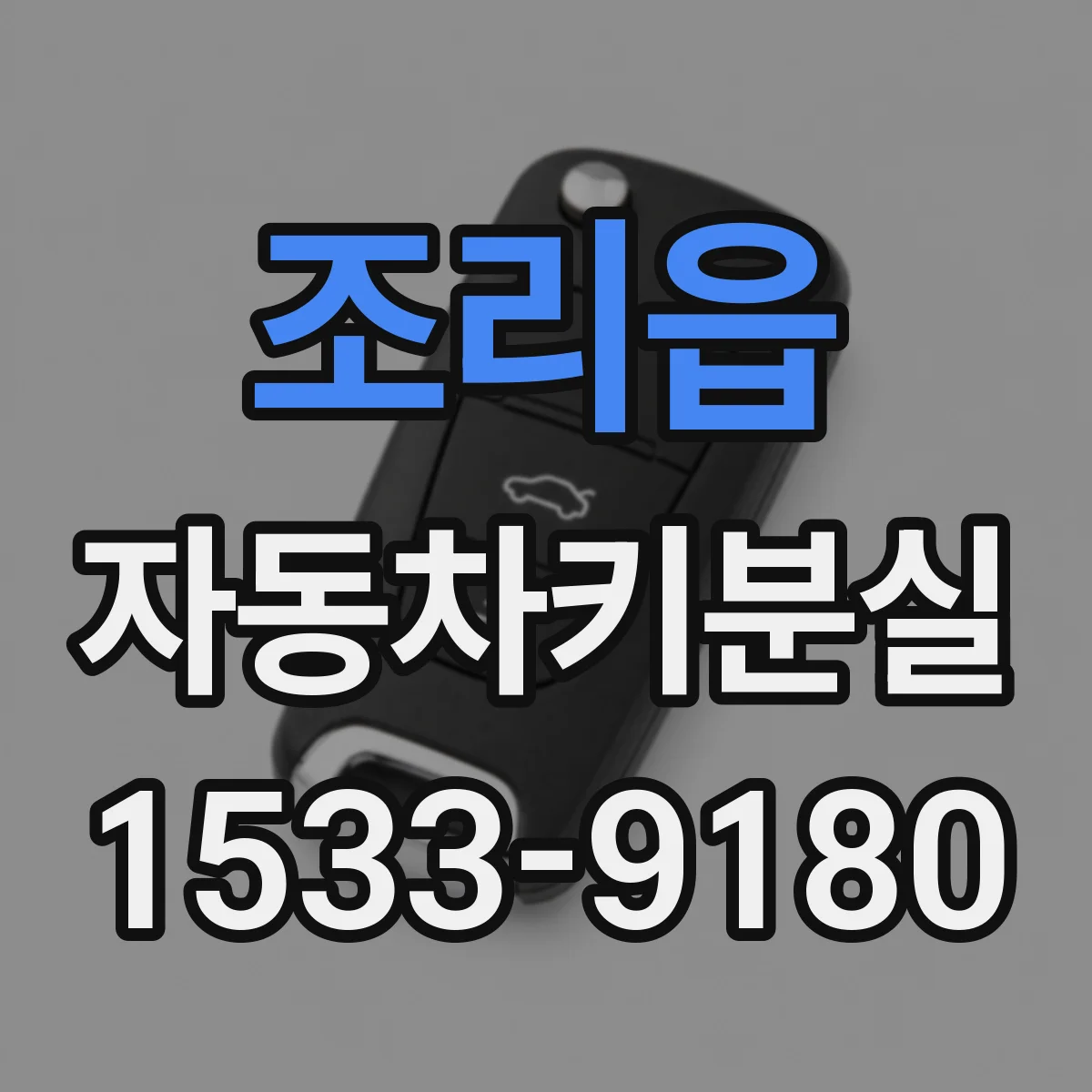 조리읍 자동차키분실