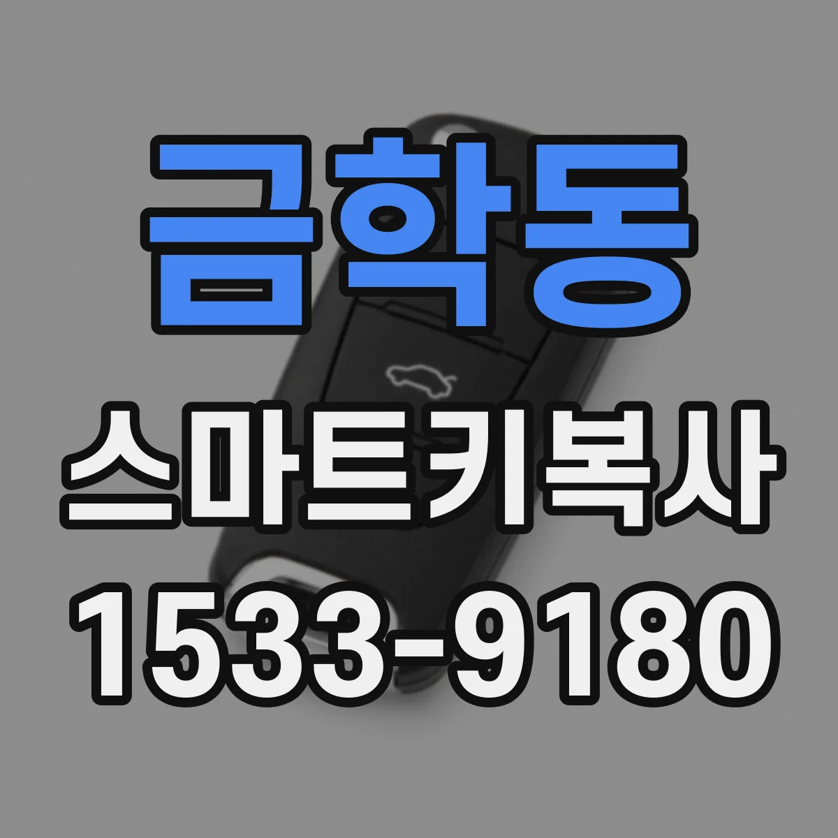 금학동 스마트키복사