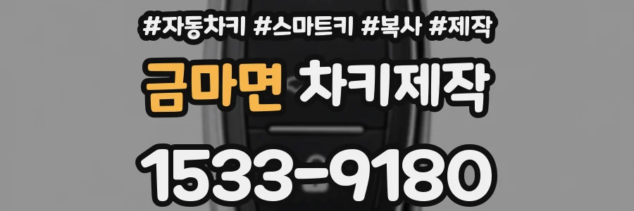 금마면 차키제작