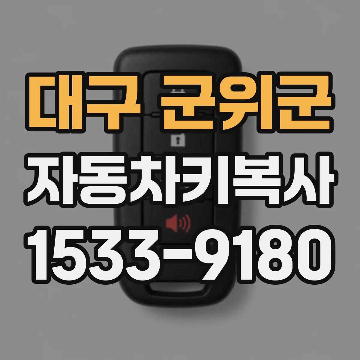 대구 군위군 자동차키복사