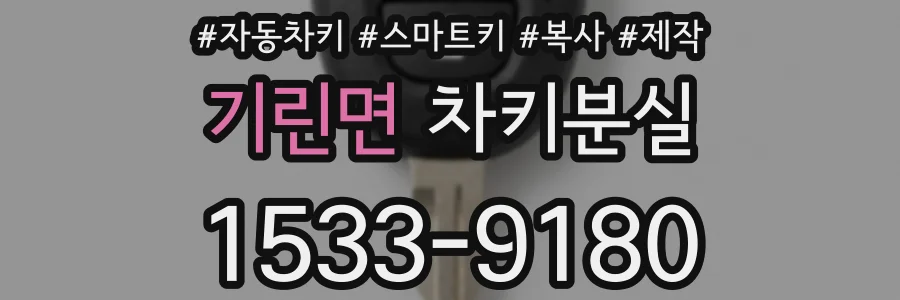 기린면 차키분실