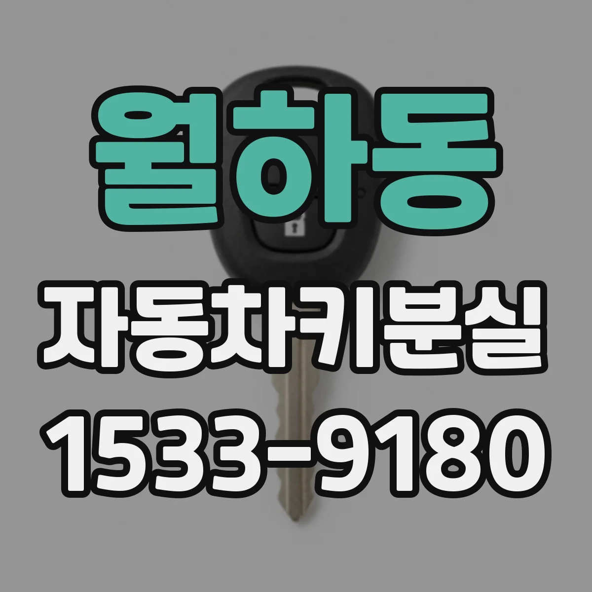 월하동 자동차키분실