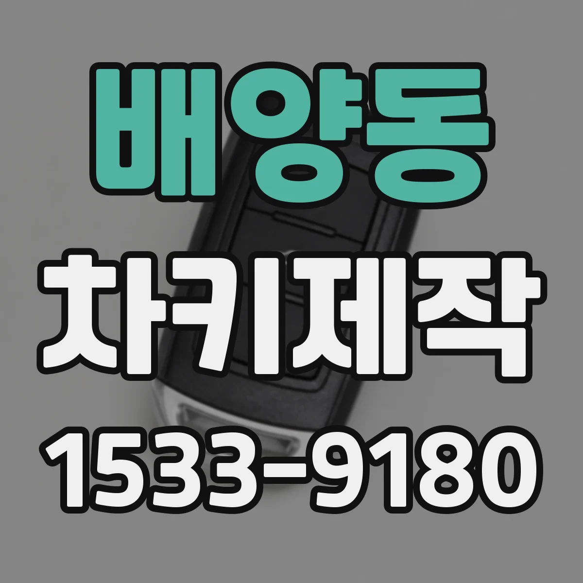배양동 차키제작