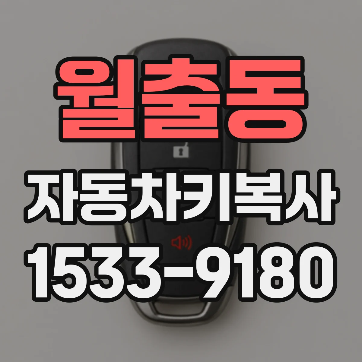 월출동 자동차키복사