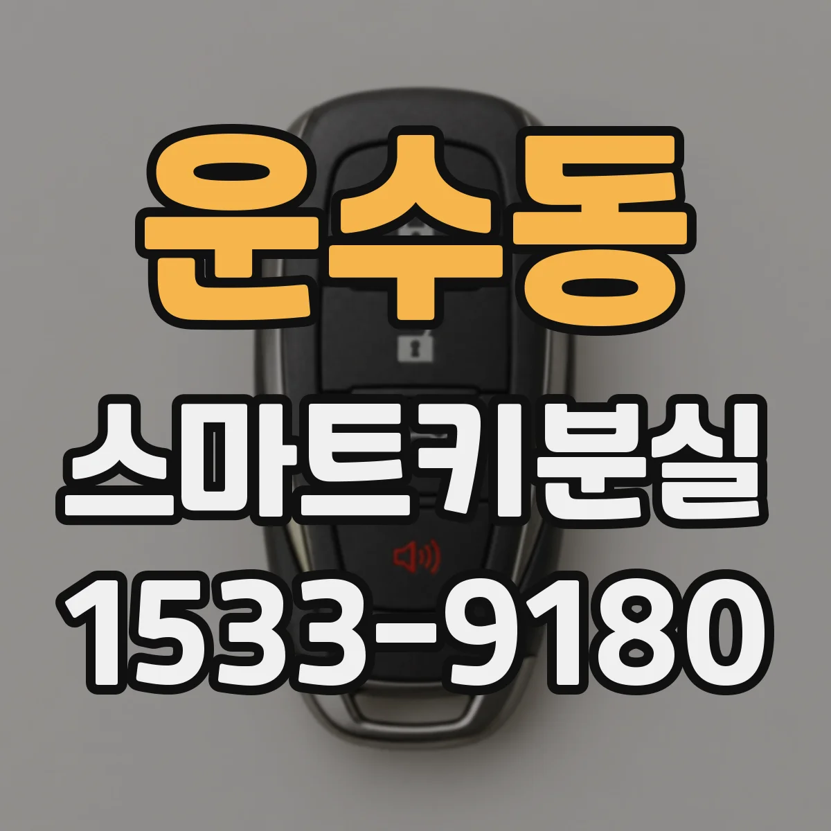 운수동 스마트키분실