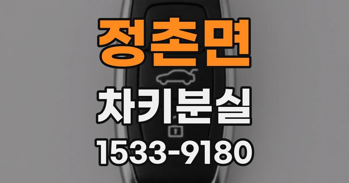 정촌면 차키분실
