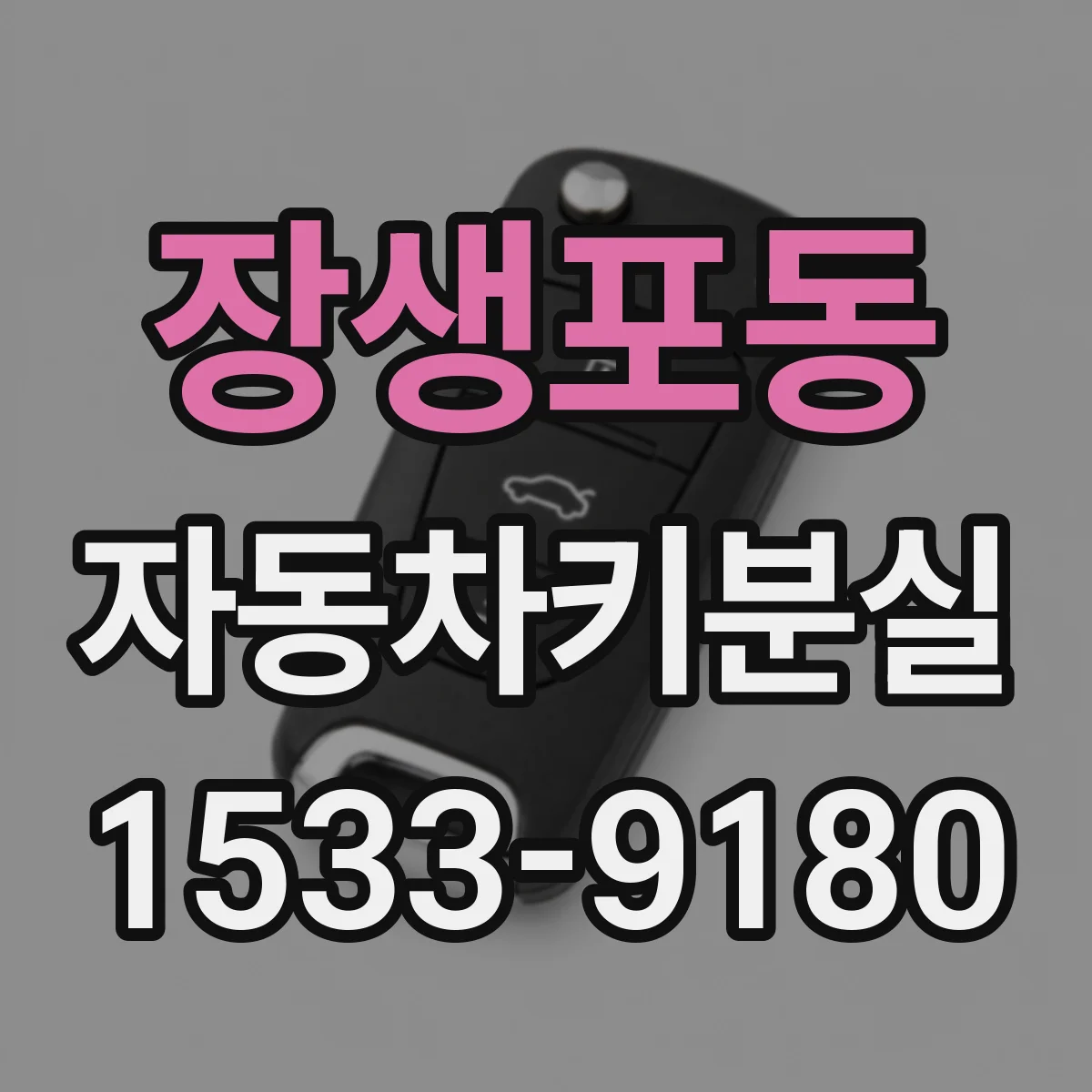 장생포동 자동차키분실